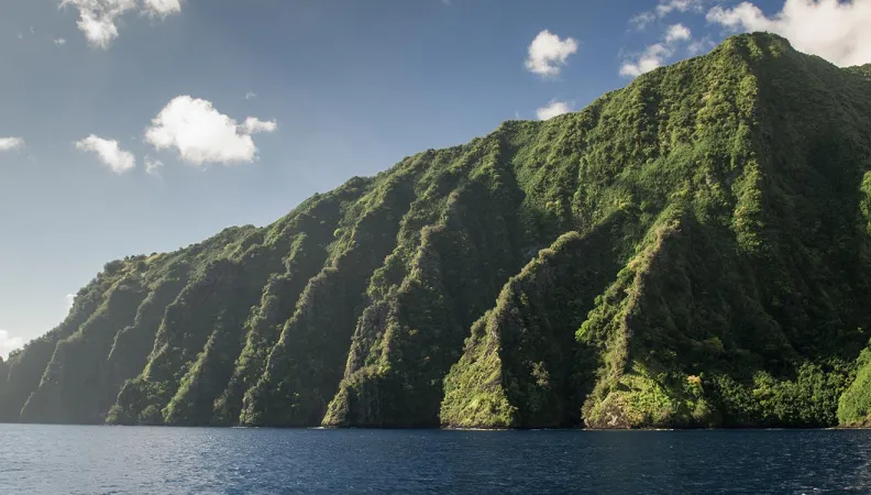Fatu Hiva, Polynésie française, Trois Océans