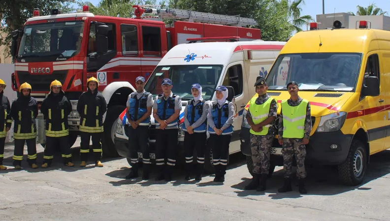 Renforcer la protection civile et les capacités de secours de la Jordanie