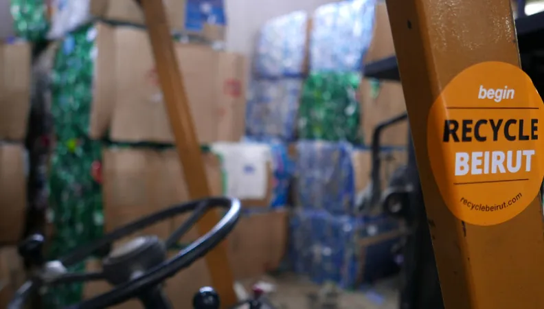 économie circulaire au Liban, ONG Recycle Beirut, AFD