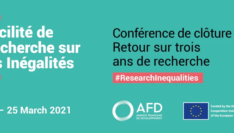 Facilité de recherche UE-AFD sur les inégalités : conférence de clôture
