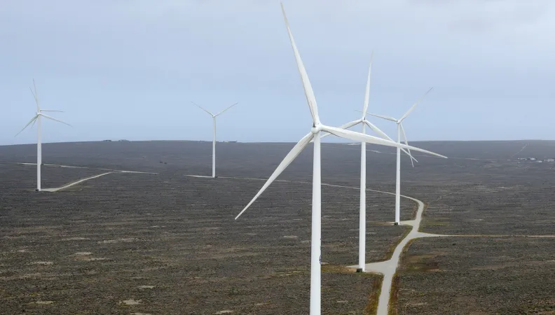 parc éolien Afrique du Sud énergie renouvelable