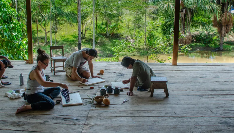 Au Pérou, résidence croisée entre artistes péruviens et français © Antonio de Loayza /AFD