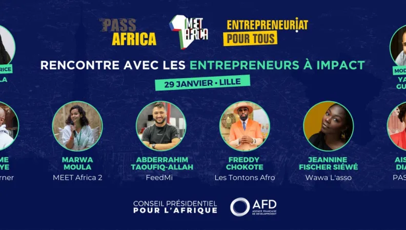 La team France de l’entrepreneuriat des diasporas à Lille 