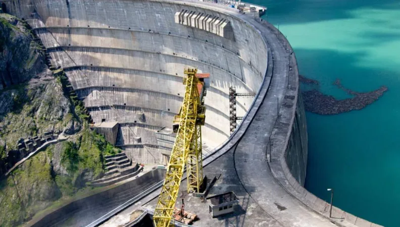 barrage hydro Géorgie AFD