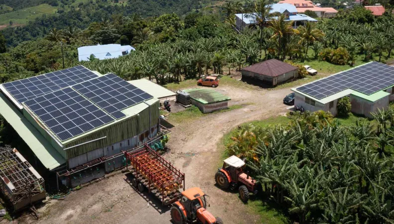Accompagner la transition énergétique dans la zone Antilles-Guyane, projet AFD