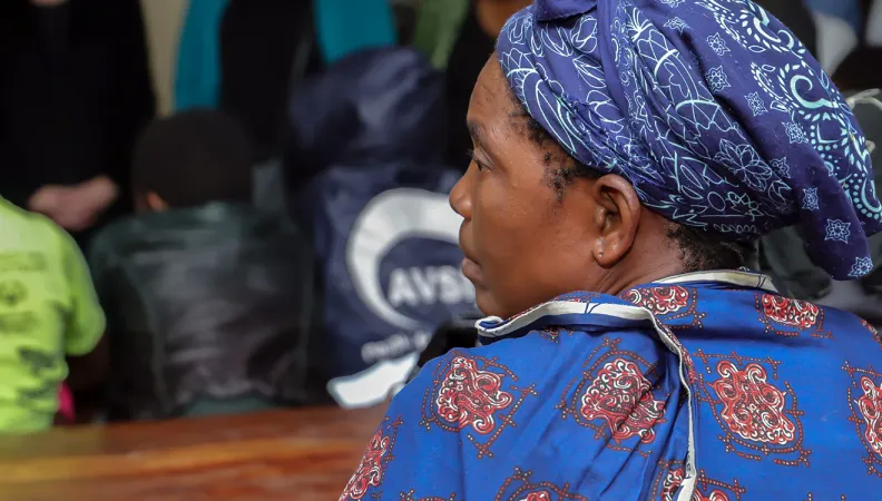 Panzi, hôpital, patiente