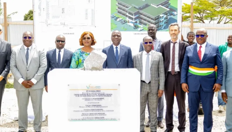 Pose de la première pierre du Centre National de Prévisions, d’Alertes précoces et de Services climatiques et météorologiques
