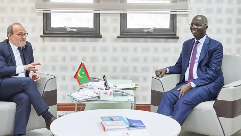 Un partenariat diversifié et renforcé avec la Mauritanie - Visite de Rémy Rioux, directeur général de l'AFD et d'Alain Joyandet, sénateur de la Haute-Saône
