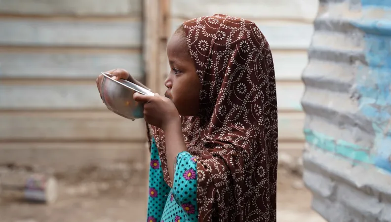 Enfant dans le quartier de Balbala, à Djibouti