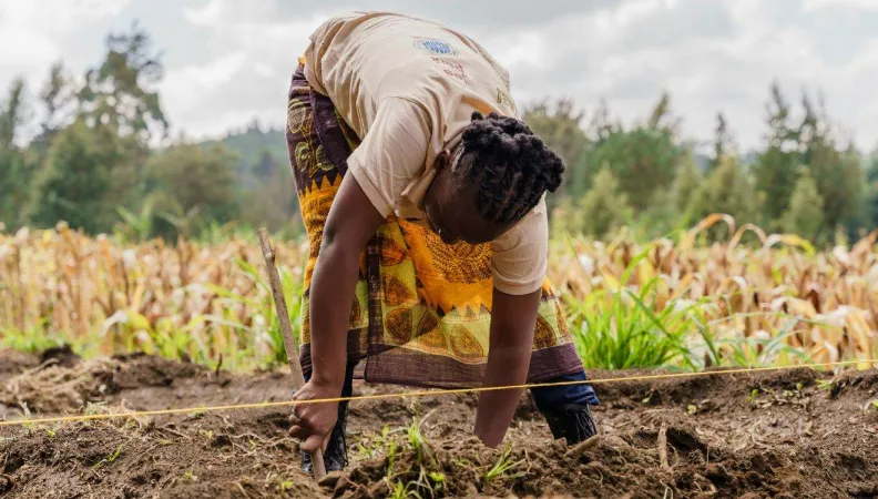 L'AFD soutient l'ONG CARI dans l'accompagnement des paysans et paysannes à la gestion durable des terres à Arusha, Tanzanie  