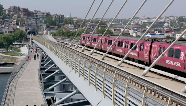 Infrastructures durables Turquie métro pont