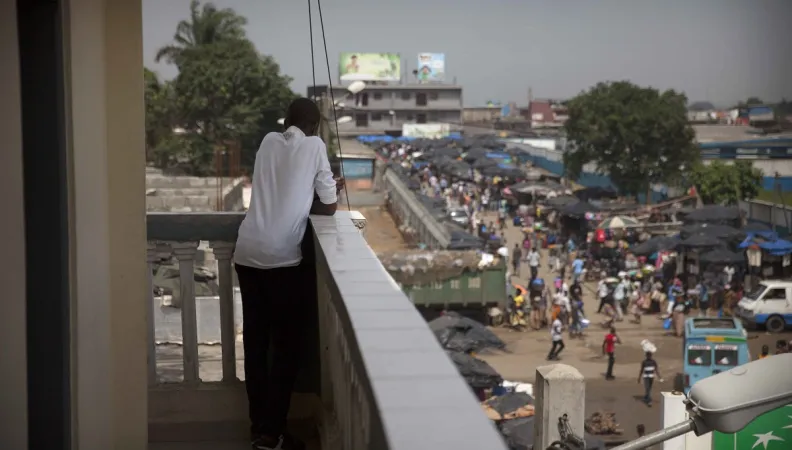 Vue urbaine à Abidjan