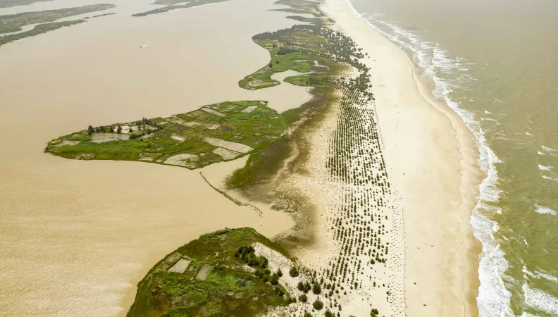 Projet de lutte contre l'érosion côtière