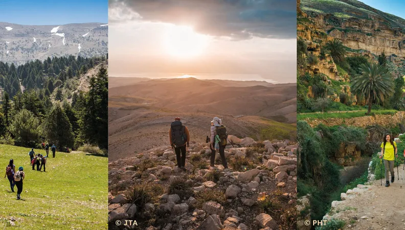 L'AFD accompagne l'ONG Afrat sur ce projet qui vise à faire émerger le premier réseau d’itinéraires de grande randonnée du Moyen-Orient.