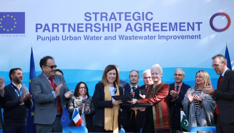Team Europe signs a strategic agreement to address climate challenges in Punjab