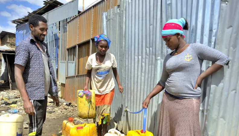 Améliorer les conditions de vie des communautés dans 43 petites et moyennes villes d'Éthiopie.