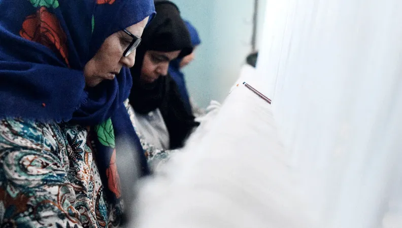 Une « maison de la laine » dans le région de Rhamna