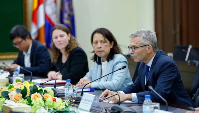 Cyrille Bellier in Cambodia