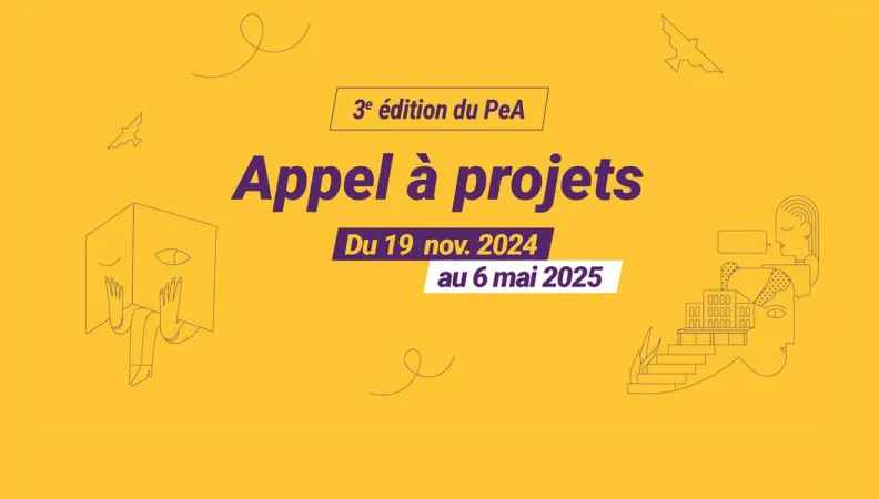 PEA_bannière appel à projets