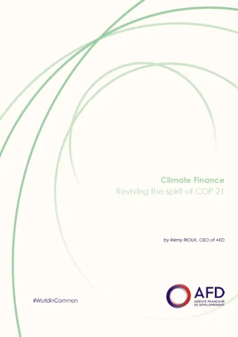 climate finance Rémy Rioux