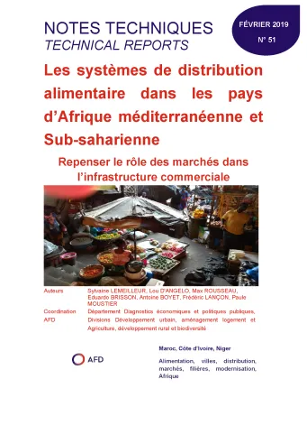 Etude sur les systèmes de distribution alimentaire dans les pays d’Afrique méditerranéenne et Sub-saharienne