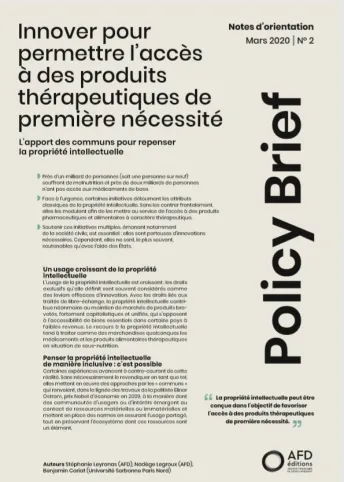 innover-accès-produits-therapeutiques-premiere-necessite