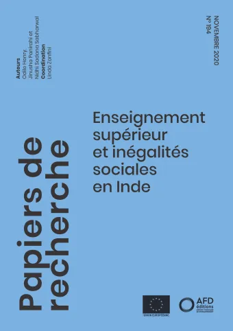 Enseignement sup_inégalités sociales_Inde_couv