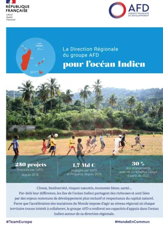 L'action du groupe AFD dans la région océan Indien