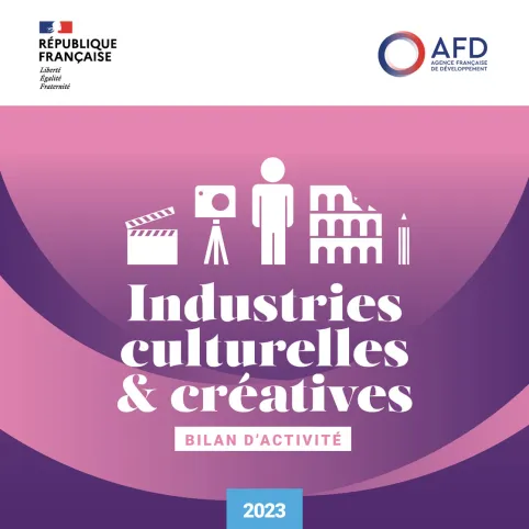 infographie industries culturelles et créatives 2023