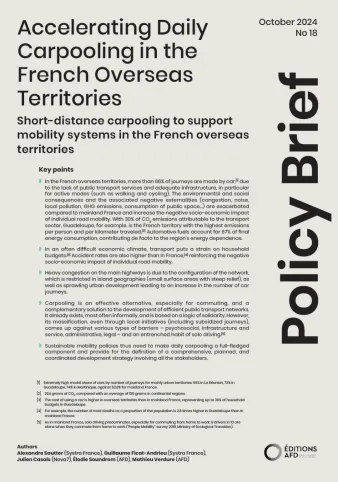 Couv: Policy Brief 18 VA