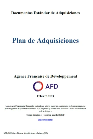 procurement plan ES
