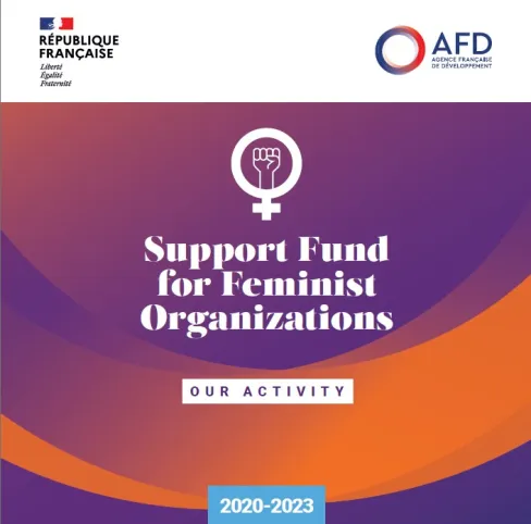 Infographic - Our activity in favour of Support Fund for Feminist Organizations 2020-2023