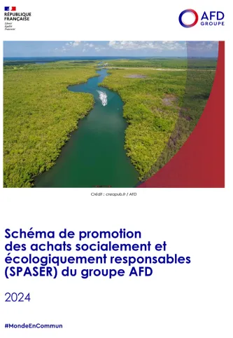 Schéma de promotion des achats socialement et écologiquement responsables (SPASER) du groupe AFD