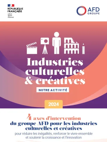 Infographie – Notre activité en faveur des industries culturelles et créatives en