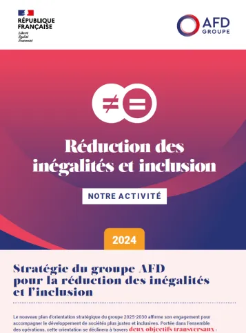 Infographie – Notre activité en faveur de la réduction des inégalités en 2024