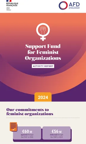 Infographic - Our activity in favour of Support Fund for Feminist Organizations 2024
