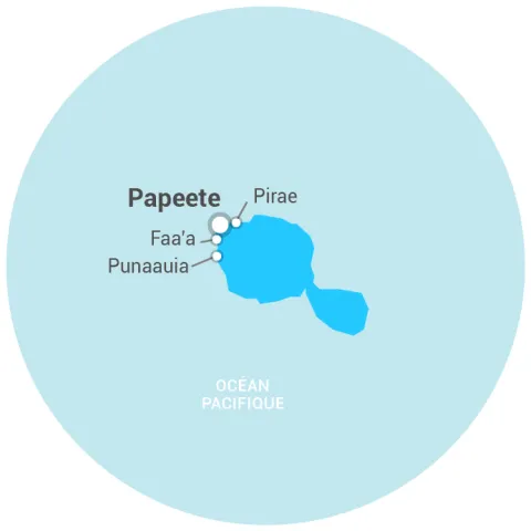 Carte Polynésie française