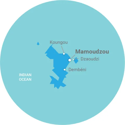 map Mayotte