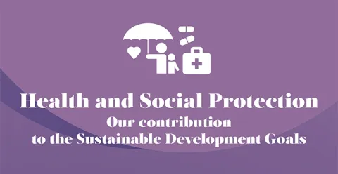 Infographic - Our health and social protection commitments 2023