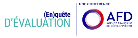 Logo du webinaire (En)quête d'évaluation