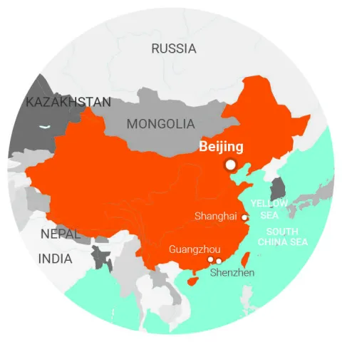 Map China